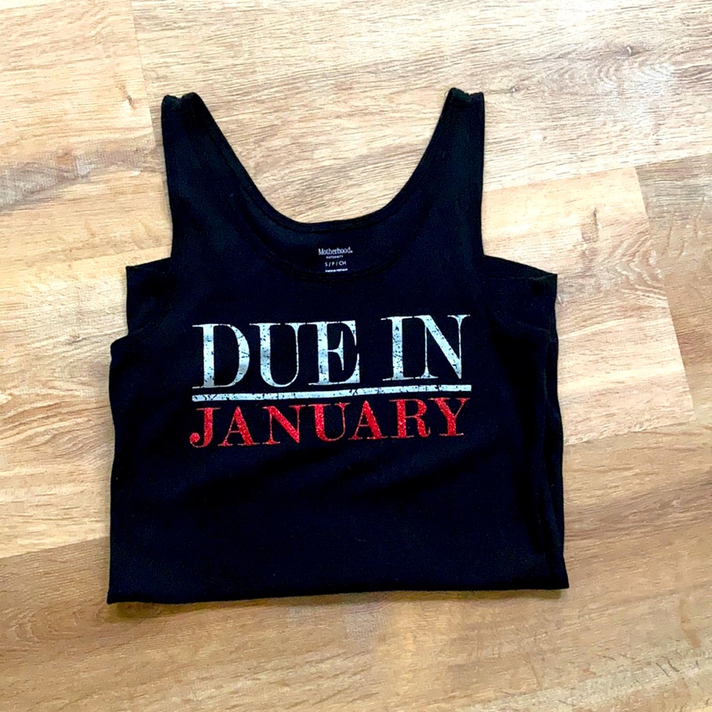 Maternity Tank Jan Due Date